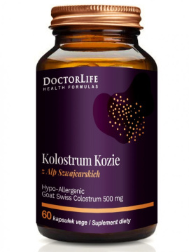 Doctor Life Kolostrum Kozie, 60 kapsułek vege