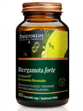 Doctor Life Bergamota Forte Vazguard, 60 kapsułek vege