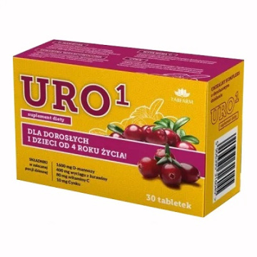 Uro1, 30 tabletek