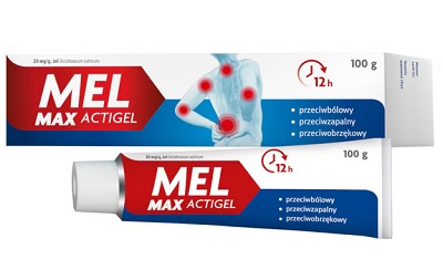 Mel Max Actigel, żel 20 mg/g, 100 g