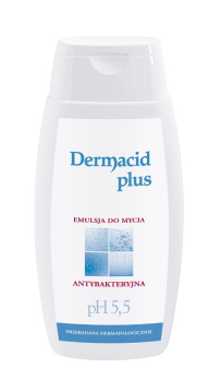 Dermacid Plus, emulsja antybakteryjna do mycia, 220 ml