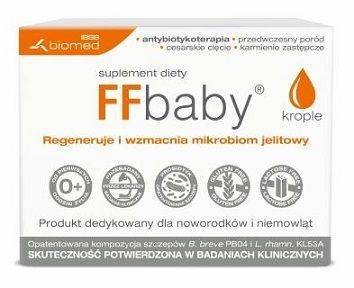 FFbaby, krople dla dzieci, niemowląt i noworodków, 10 ml