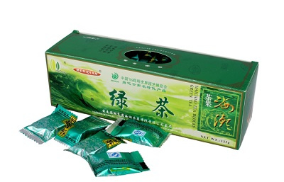 Herbata Zielona, prasowana, w kostkach, 125g