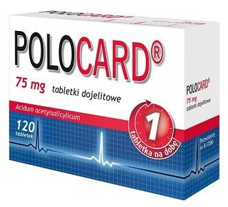 Polocard 75mg, 120 tabletek