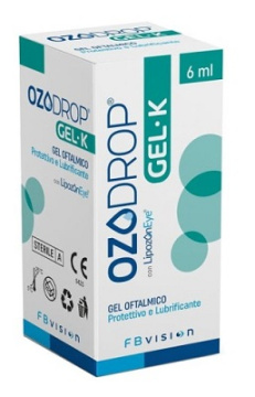 Ozodrop Gel K, antyseptyczny żel oczny z ozonem, 4w1, 6 ml