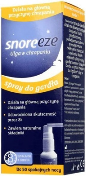 Snoreeze spray do gardła przeciw chrapaniu 23,5 ml