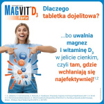 Magvit Forte D3, 50 tabletek dojelitowych