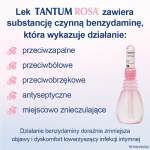 Tantum Rosa roztwór dopochwowy 1mg/ml  5 butelek po 140 ml