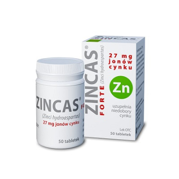 Zincas Forte, 50 tabletek