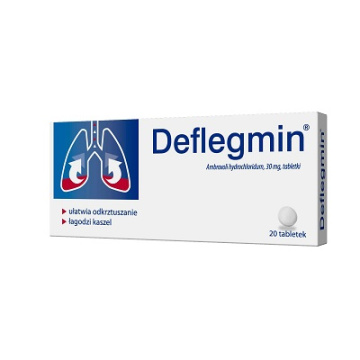 Deflegmin 30 mg, 20 tabletek