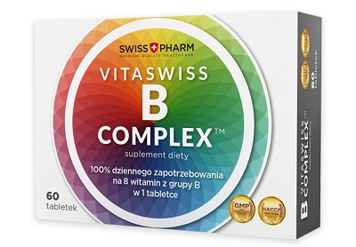 Vitaswiss B Complex, 60 tabletek