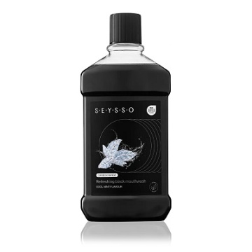 Seysso Carbon Black, płyn do płukania jamy ustnej, odświeżający, 500 ml