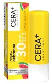 Cera+ Solutions, pomadka ochronna SPF30, o zapachu arbuza, 4,9 g