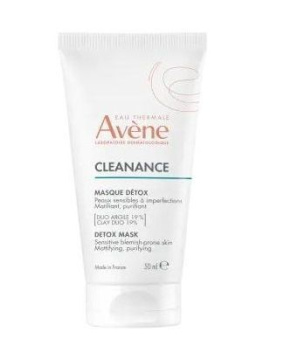 Avene Cleanance, maseczka oczyszczająca do twarzy, skóra tłusta i wrażliwa, 50 ml