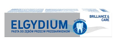 Elgydium Brilliance&Care, pasta do zębów przeciw przebarwieniom, 30 ml