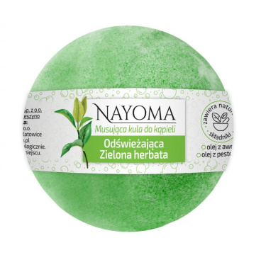 Nayoma, kula do kąpieli Zielona Herbata, 130 g