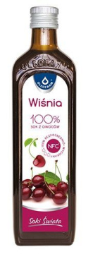 Soki Świata, Wiśnia, sok, 490 ml
