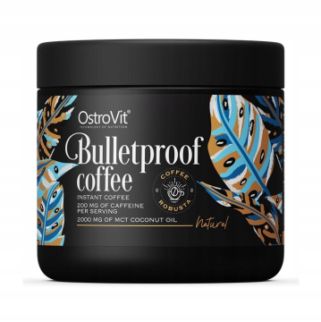 OSTROVIT Bulletproof coffee kawa kuloodporna rozpuszczalna olej MCT, 150 g