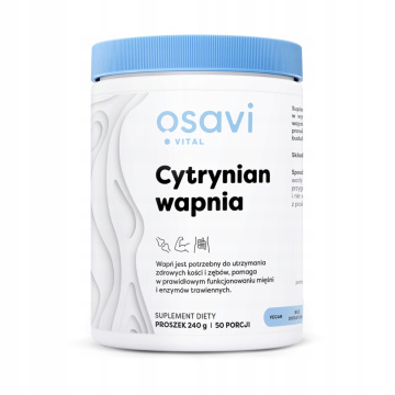 OSAVI, Cytrynian wapnia, 240 g