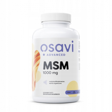 OSAVI, MSM 1000 mg, 120 kapsułek