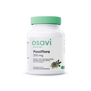 OSAVI, Passiflora 250 mg, 120 kapsułek