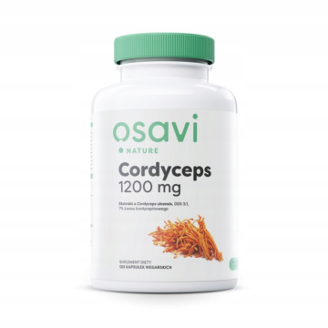 OSAVI, Cordyceps, 1200 mg, 120 kapsułek