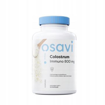 OSAVI, Colostrum Immuno 800 mg, 120 kapsułek
