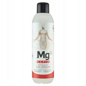 MG12 RAPID Oczyszczająca sól Epsom w płynie 1000 ml