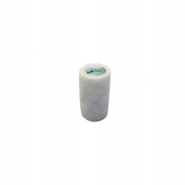 STOKBAN samoprzylepny bandaż elastyczny biały, 7cm x 4,5m, 1 sztuka