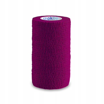 STOKBAN samoprzylepny bandaż elastyczny fioletowy, 10cm x 4,5m, 1 sztuka