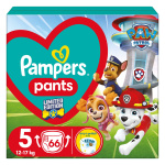 PAMPERS Pants Psi Patrol pieluchomajtki rozmiar 5 12-17 kg 66 sztuk