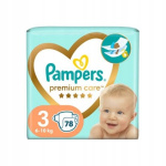 PAMPERS Premium Care pieluchy rozmiar 3 6-10 kg 78 sztuk