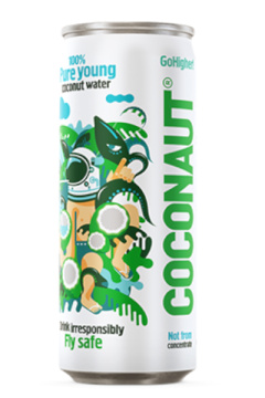 COCONAUT - woda z młodego kokosa 100%, 320ml