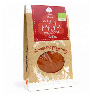 Dary Natury Papryka wędzona słodka - ekologiczne przyprawy, 50 g