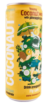COCONAUT - woda z młodego kokosa z ananasem, 320ml