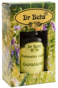 Dr Beta - 100% naturalny olejek eteryczny Geraniowy, 9 ml
