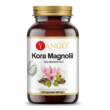 YANGO Kora Magnolii 10% Magnololu, 60 kapsułek