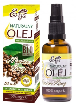 ETJA Naturalny Olej z nasion kawy ekologiczny BIO, 50 ml