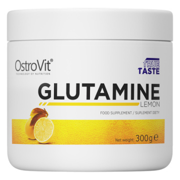 OSTROVIT Glutamina - smak cytrynowy, proszek, 300 g