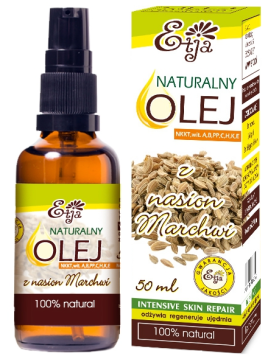 ETJA, 100% naturalny olej z nasion marchwi, 50 ml