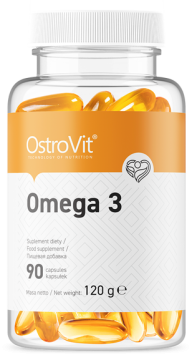 OSTROVIT Omega 3, 90 kapsułek