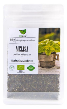 EcoBlik - Herbatka ziołowa Melisa ekologiczna, 80 g
