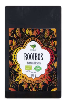 EcoBlik - Herbata ekologiczna liściasta ROOIBOS, 140 g