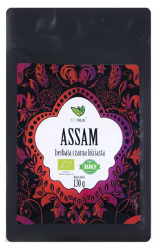 EcoBlik - Herbata ekologiczna czarna liściasta ASSAM, 130g