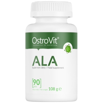 OSTROVIT Ala, kwas alfa-liponowy, 90 tabletek