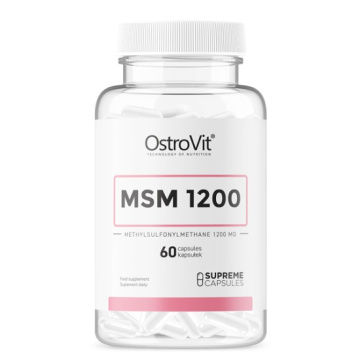 OSTROVIT Supreme Caps MSM 1200 mg, 60 kapsułek