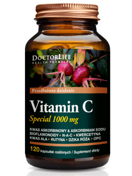 Doctor Life - Vitamin C Special 1000 mg, 120 kapsułek