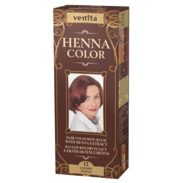 Venita - Henna Color balsam koloryzujący 12 wiśnia, 75 ml