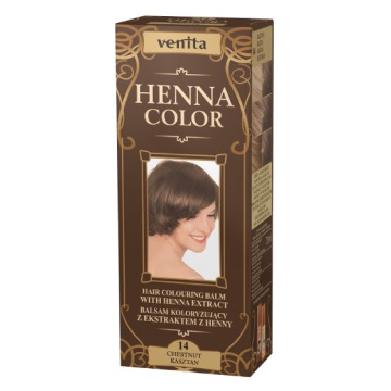 Venita - Henna Color balsam koloryzujący 14 kasztan, 75ml