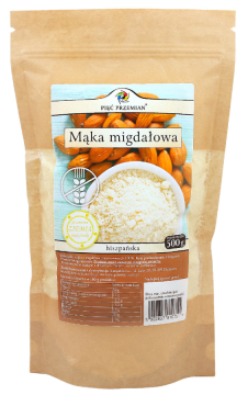 PIĘĆ PRZEMIAN - mąka migdałowa hiszpańska bezglutenowa, 500 g